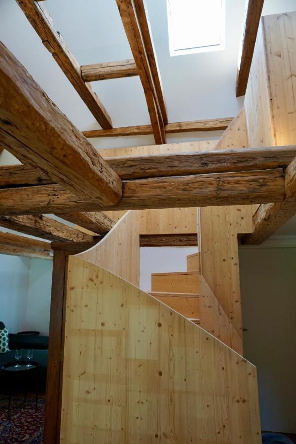 Beeindruckende Wohnung im Rheintal Götzis Exterior foto